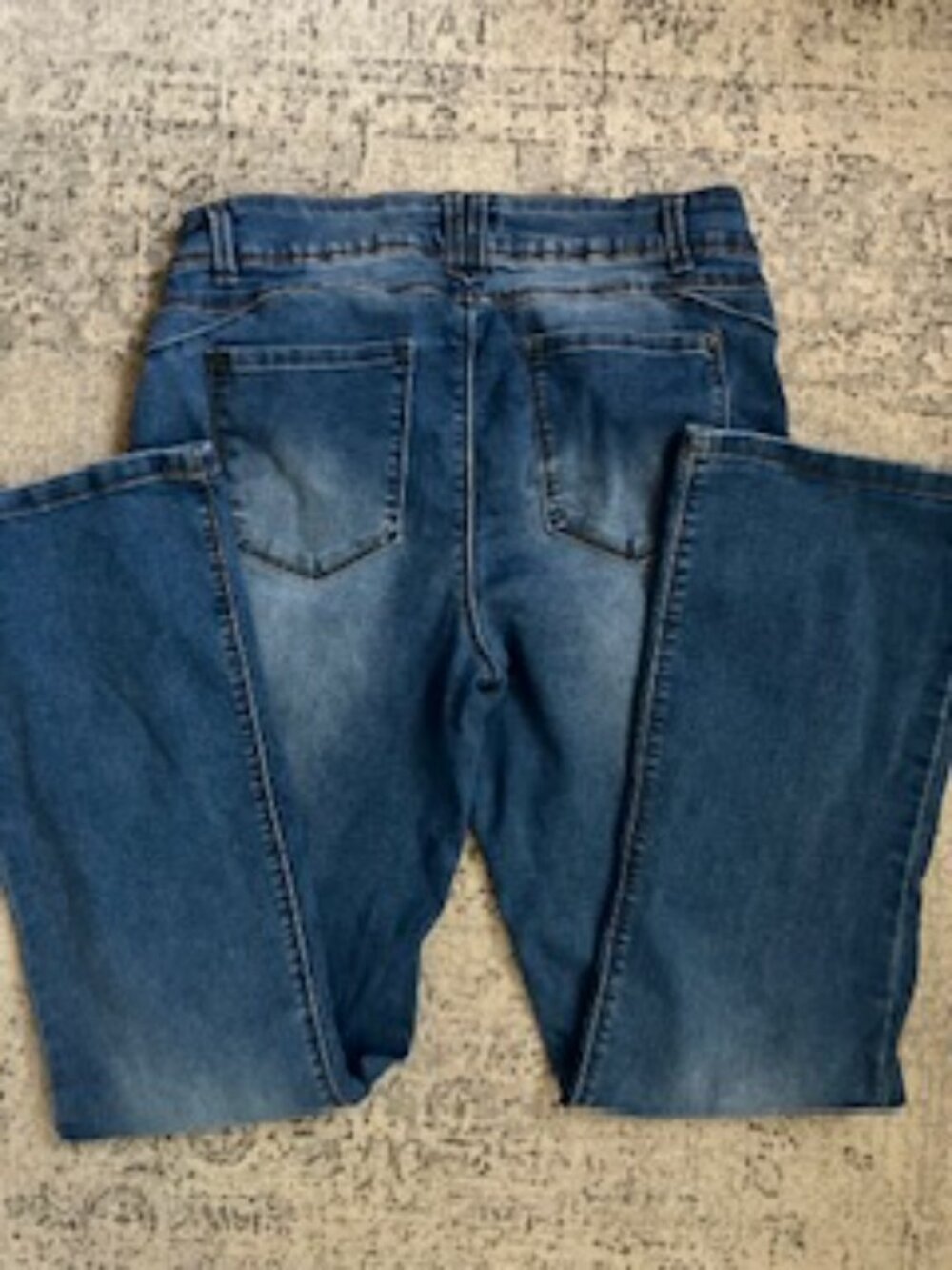🧡3/$15 Curve Appeal Curve Creator High Rise Boot Jeans 14/32 - Picture 6 of 6